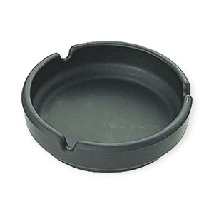 店舗用品 No.110灰皿 F BK