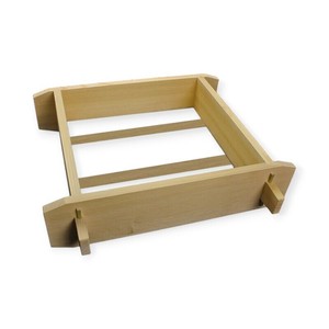 調理用品 木製角セイロ 3寸 33cm