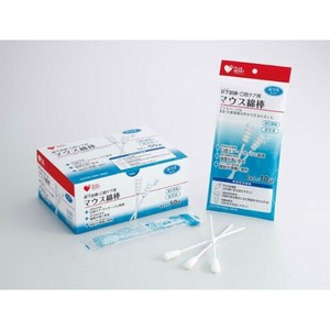 【介護/医療】口腔ケア用品 PH マウス綿棒 ふつう 1本入(50袋) オオサキメディカル