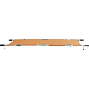 【防災】避難セット TRUSCO 折りたたみ担架 W550H2120 トラスコ中山