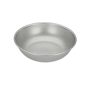 調理用品 KO 18-8浅型パンチボール 27cm 本間製作所