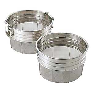 調理用品 18-8寸胴型ザル 35cm