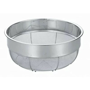 調理用品 18-8巾広ザル 46cm