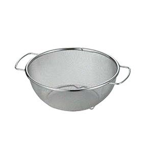調理用品 ミネックスざる A型 手付(足スポット止) 21cm