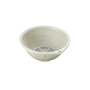 調理用品 P.P弁慶カラーザル20cm グレー