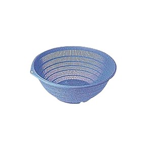 調理用品 P.P弁慶カラーザル45cm ブルー