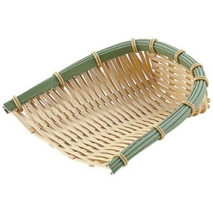 調理用品 PPラタン 竹タイプ 箕 18型DP-180-BB　竹