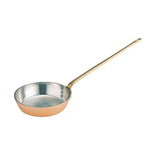 テーブル用品 銅 プチフライパン ロングハンドル 10cm (160cc)