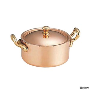 テーブル用品 銅 プチパン 両手付 10cm (390cc)
