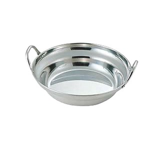 テーブル用品 桃印 18-0よせ鍋 24cm