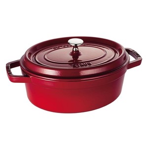 テーブル用品 ストウブ ピコ・ココット オーバル チェリー 27cm 40509-846