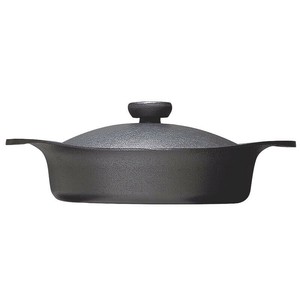 調理道具 12151103 0049柳宗理 鉄鍋 浅型 鉄蓋・ハンドル付 22cm