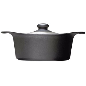 調理道具 12150601 1311柳宗理 鉄鍋 深型 ST蓋付 22cm