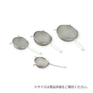調理用品 ウロコ PC白柄ストレーナー 22cm