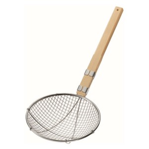 うどん用品 TS 極荒すくい網丸型 24cm 30534