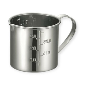 調理用品 KO 18-8口付計量カップ 14cm