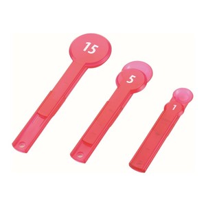調理用品 片手ですり切れる計量スプーン 3本セット