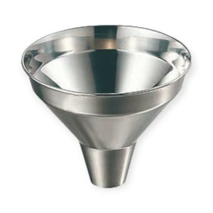 調理器具 18-8太口ロート 15cm (一斗缶用)
