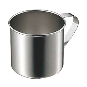 調理道具 柏18-8手付コップ 8cm(400cc)