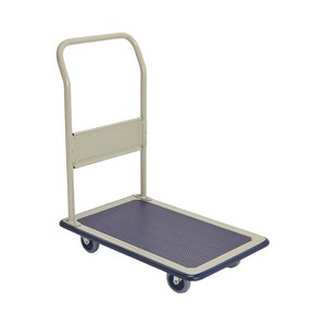 バックヤード備品 NHT-102 小型 スチール台車(ハンドル固定式)