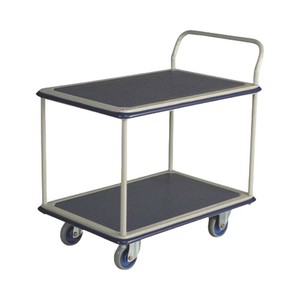 バックヤード備品 NHT-304 大型 スチール台車(2段)