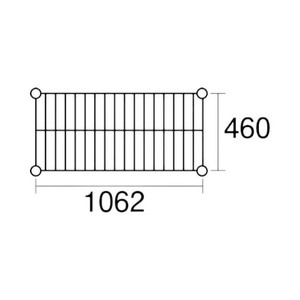 メタルラック スーパーエレクター 棚 MS1070