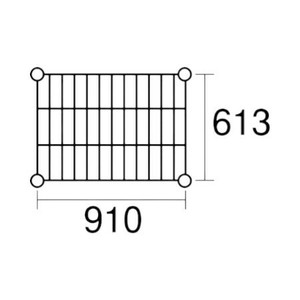 メタルラック スーパーエレクター LS910：P1390：5段