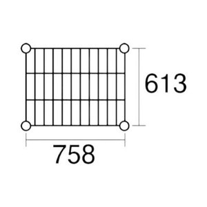 メタルラック スーパーエレクター LS760：P2200：5段