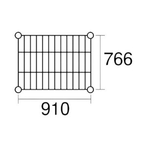 メタルラック スーパーエレクター 棚 LMS910