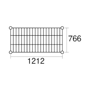 メタルラック スーパーエレクター 棚 LMS1220