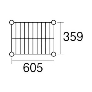 メタルラック ステンレスエレクター 棚 SAS610