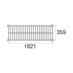メタルラック ステンレスエレクター SAS1820：PS2200：5段