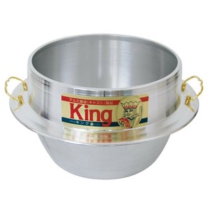 調理道具 キング 釜 カン付 33cm 4.4升