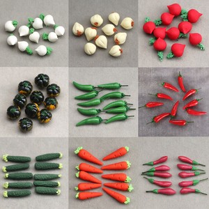 ミニ1:12 ドールハウス トレ 野菜 10点セット 子供 おもちゃ   ままごと  BQ7572