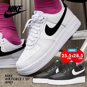 ナイキ NIKE エアフォースワン スニーカー メンズ シューズ ホワイト AIR FORCE 1 '07 AN21 CT2302