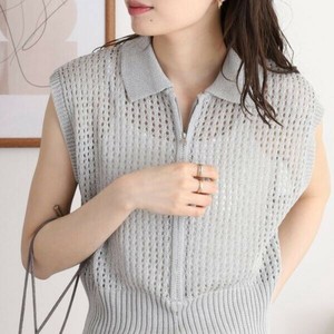 背心外套/马甲 新商品 2025年 网眼 无袖上衣