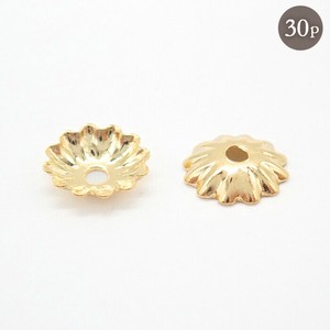 Gold/Silver Flower Stainless Steel 30-pcs