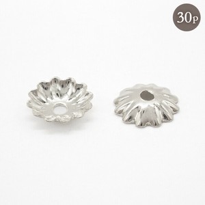 Gold/Silver Flower Stainless Steel 30-pcs