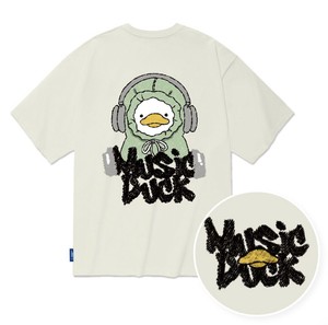 【2025春夏新作】MUSIC ダックイラストTシャツ