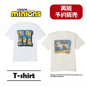 【再販】【予約販売】（7月入荷予定）Tシャツ "ミニオンズ"