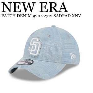 《即納》NEW ERA■キャップ■MLB DENIM CAP■PATCH DENIM 920 22712 SADPAD XNV