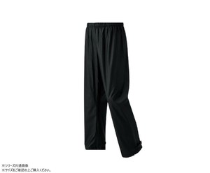 スミクラ レインウェア PUプロライトパンツ ブラック LL G-502
