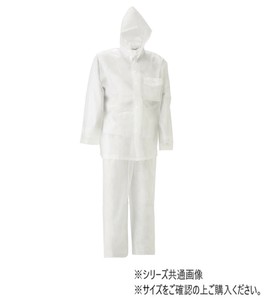 スミクラ レインウェア EVAレインスーツ クリア L