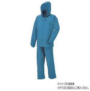 スミクラ レインウェア 嵐 ブルー L A-429A