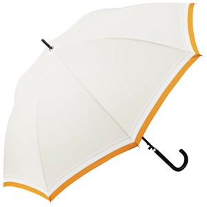 Waterfront スライドリブ 長傘 60cm Aボーダー ベージュ ベージュ U160-0714BG1-BH