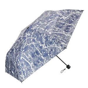 LESS IS MORE ZENTENKOU反射 折りたたみ傘 55cm ドリッピング ネイビー S355-1128NV1-B5