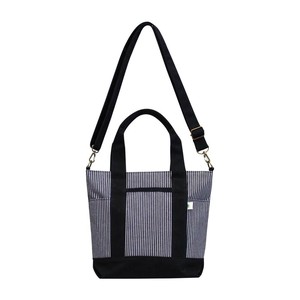 カラーキャンバス2WAYトート Sサイズ SFA-0117S ヒッコリー/ブラック