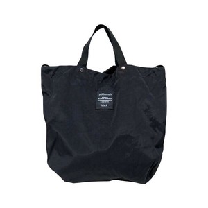 addninth しわナイロンシンプルエコトート＆ショルダー SFS-0271 ブラック
