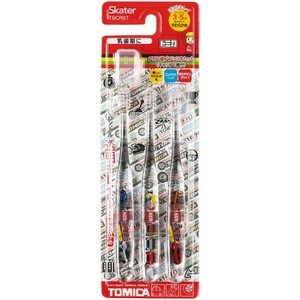 クリア歯ブラシ3P　トミカ23　TBCR5T 【歯ブラシ】