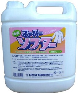 スーパーソフター　4L×4点セット 【柔軟剤】